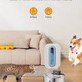 3.2L Stainless Steel Cat Fountain Wireless Automatic Induction Filtered Water Dispenser