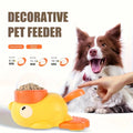 Pet Slow Food Bowl, Duck Dog Snack Dispenser, Slow Anti-swallowing Dog Food Feeder Interactive Feeder for Small and Medium Pets