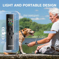 Dog Training Collar with Remote Control 1600FT IP67 Waterproof Electric Dog Collar For Pet Dog Bark Control Stop Collar