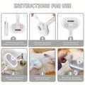 Upgraded Pet Spray Grooming Comb Steamy Floating Hair Removal Cleaning Steam Brush