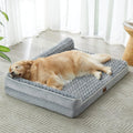 Orthopedic Dog Bed for Large Dogs – Waterproof Sofa-Style Bed with Removable Washable Cover, Non-Slip Base & Joint Support