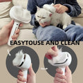 Upgraded Pet Spray Grooming Comb Steamy Floating Hair Removal Cleaning Steam Brush