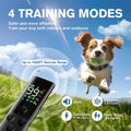Dog Training Collar with Remote Control 1600FT IP67 Waterproof Electric Dog Collar For Pet Dog Bark Control Stop Collar