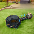 Multi-Shape Cat Tunnels Tents Cubes with Play Ball Collapsible Outside Playpen Tunnel for Kitty Dog Outdoor Indoor Play House