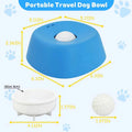 Liquid Slow Dog Bowls  Anti-slip Ball-shaped Bone Soup Dog Licking Bowl Licking Bowl for Healthy Eating Non-Slip and Anti-Chokin