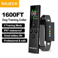 Dog Training Collar with Remote Control 1600FT IP67 Waterproof Electric Dog Collar For Pet Dog Bark Control Stop Collar