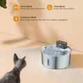 3.2L Stainless Steel Cat Fountain Wireless Automatic Induction Filtered Water Dispenser
