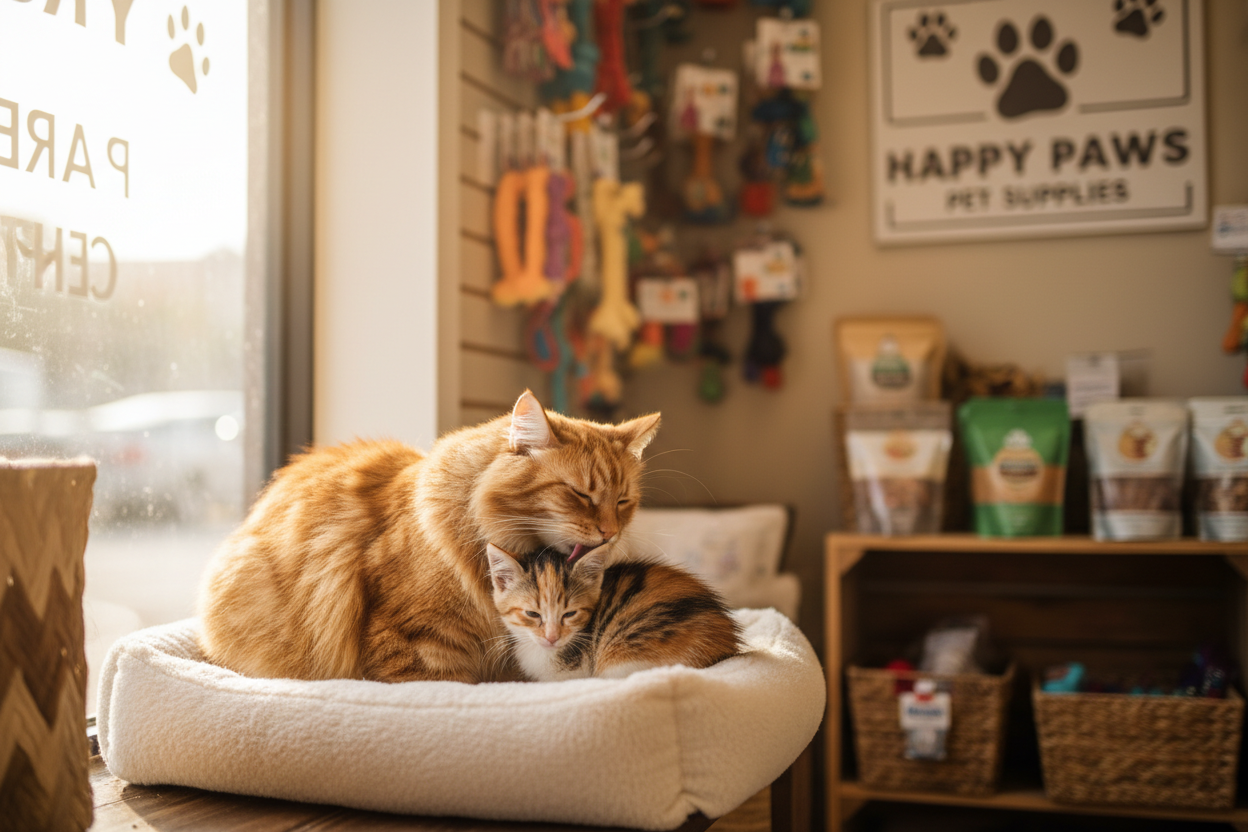Cat and Kitten